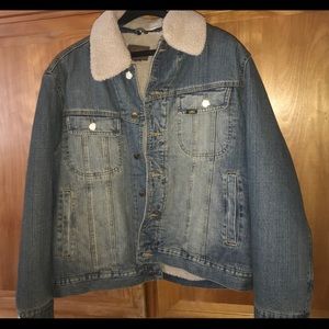 Sherpa Lined Jean Jacket MENS XXL Brand New